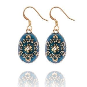 Custom Egg Charm Earrings by KJK Jewelry