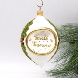 Veselé Vianoce Olive Ornament