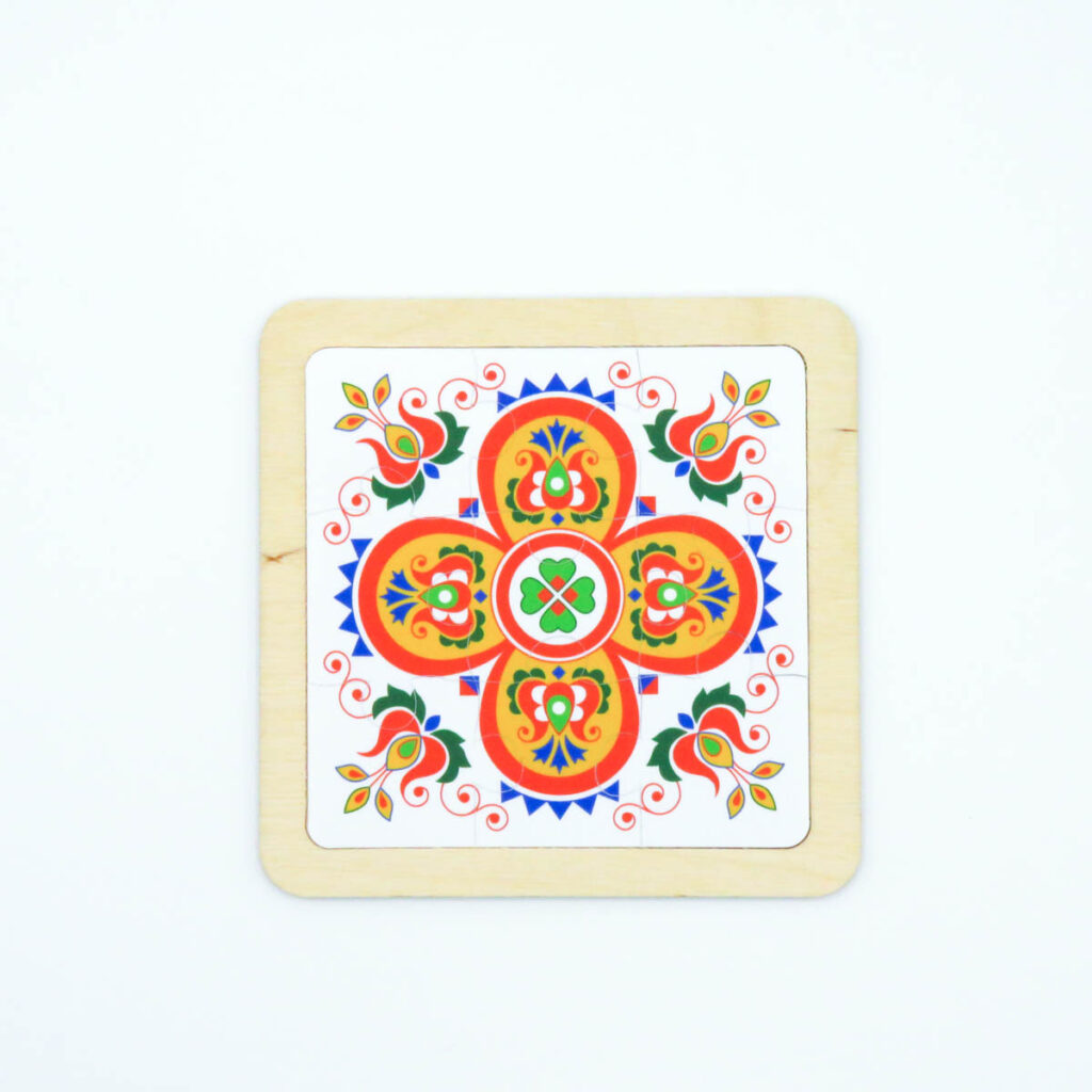 Folk Motif Puzzle National Czech & Slovak Museum & Library Store
