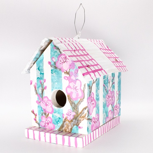 Čičmany or Flower Designs Birdhouse - Image 5