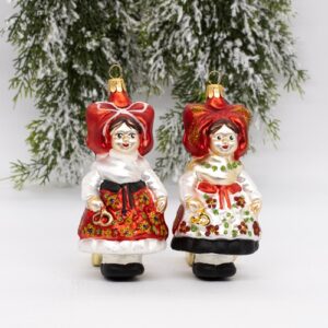 Doll in Moravian Folk Dress Ornament
