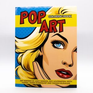 Pop Art & Warhol Coloring Books - Pop Art Coloring Book