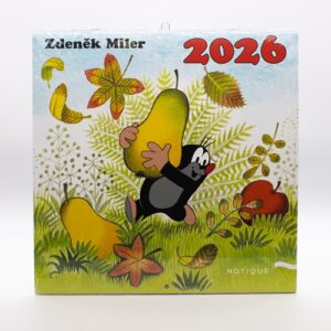 2026 Krtek Calendar With Stickers