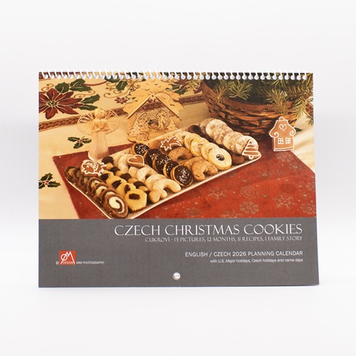 2026 Czech Christmas Cookies Calendar