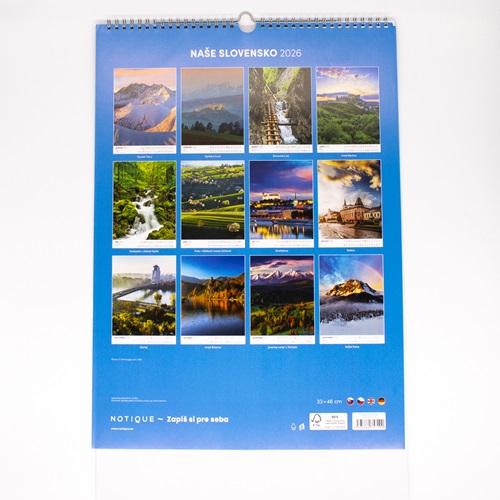2026 Naše Slovensko/ Our Slovakia Calendar - Image 2