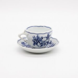 Onion Porcelain Espresso Cup & Saucer
