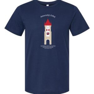 Navy Americky Orloj T-Shirt