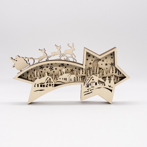 Shooting Star Wooden Decor - Image 2