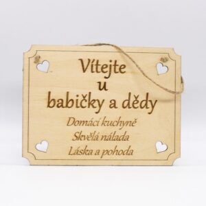 Welcome to Babi and Deda's Sign