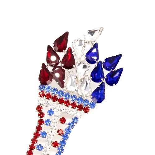 America 250 Custom Pin: Liberty Torch - Image 2
