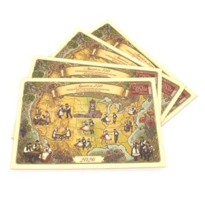 America 250 Souvenirs - America 250 Wooden Card